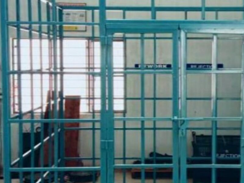 Dedicated enclosure used for fugitive emission testing at Soudarshini Valve